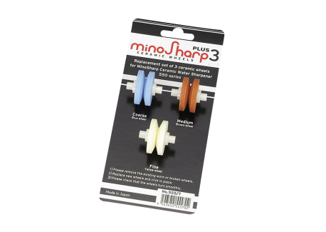 Minosharp Roulettes de Remplacement 3 pcs - Global
