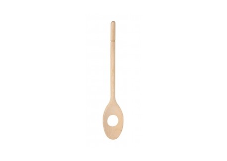 Houten Lepel met Gat 30 cm - T-G Woodware