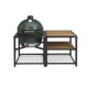Table Modulaire Plateau en Bois d'Acacia - Big Green Egg