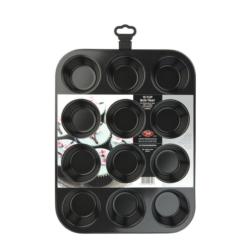 GOURMEO Lot de 12 moules à muffins en silicone - Anti-adhésif et sans BPA -  Moule à cupcakes et mini muffins : : Cuisine et Maison