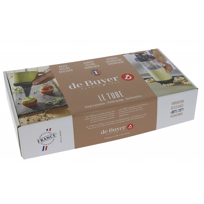 DE BUYER -4021.20N -pot gradue en plastique 2 l : : Cuisine et  Maison