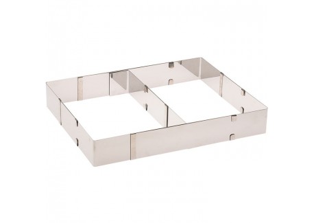 Cadre à Tarte Extensible Inox - Westmark