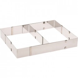 Cadre à Tarte Extensible Inox - Westmark Cadre à Tarte Extensible Inox - Westmark