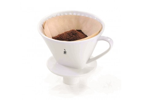 Sandro Porseleinen koffiefilterhouder - Gefu