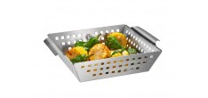 Panier Perforé pour Barbecue Inox