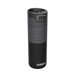Etna Grip Travel Mug Isotherme Hermétique 500 ml Noir - Kambukka Etna Grip Travel Mug Isotherme Hermétique 500 ml Noir - Kambukka