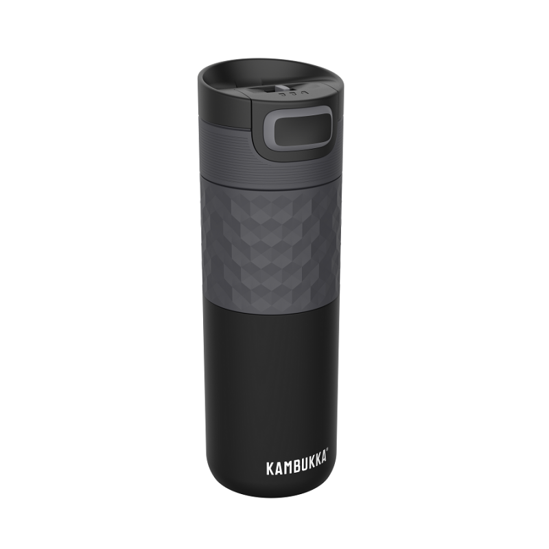 Etna Grip Travel Mug Isotherme Hermétique 500 ml Noir  - Kambukka