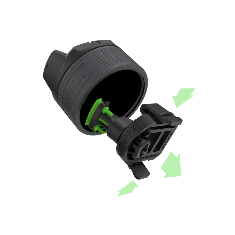 Etna Grip Travel Mug Isotherme Hermétique 500 ml Noir  - Kambukka