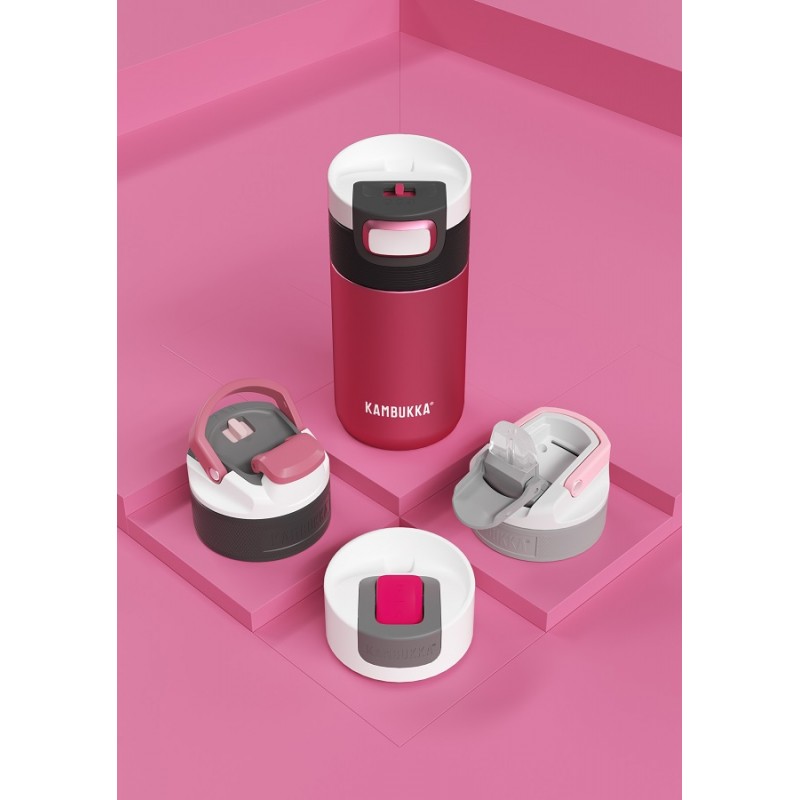 Etna Grip Travel Mug Isotherme Hermétique 500 ml Noir  - Kambukka