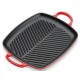Rechthoekig Gietijzeren Grill 30 cm Kersenrood - Le Creuset