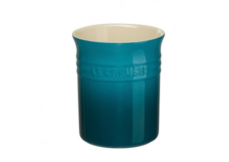 Pot à Ustensiles Bleu Deep Teal  - Le Creuset