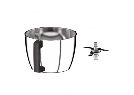 Rvs Kom met Universeel Mes voor Cook Expert - Magimix