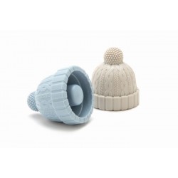 Beanie Wijnstopper Blauw en Grijs 2 dlg - Monkey Business Beanie Wijnstopper Blauw en Grijs 2 dlg - Monkey Business
