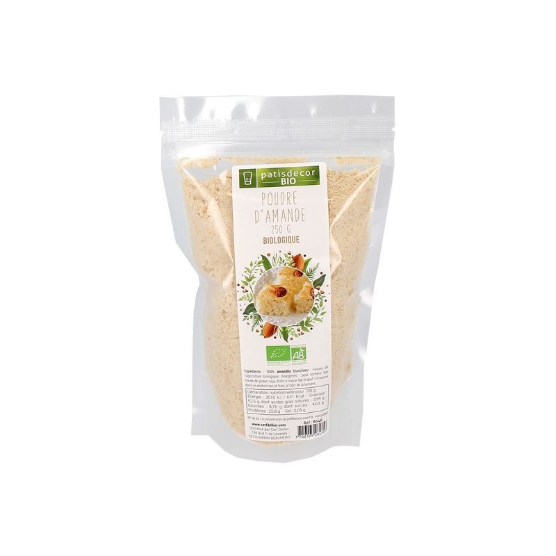 Poudre d'amandes fine blanche 250g - L'Épicerie du Chef