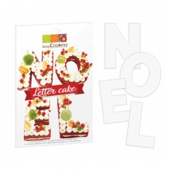 Kit Letter Cake Kerst "Noël" - Scrapcooking