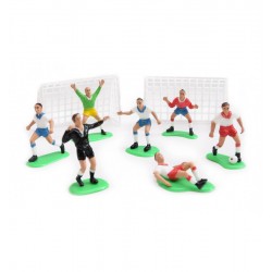 Accessoires Décoration Gâteau Foot 9 pcs - Scrapcooking Accessoires Décoration Gâteau Foot 9 pcs - Scrapcooking