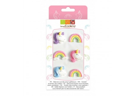 Décors Sucrés Licorne - Scrapcooking