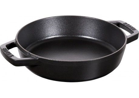 Sauteuse en Fonte 20 cm Noir Mat 1,3 l - Staub