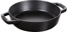 Sauteuse en Fonte 20 cm Noir Mat 1,3 l