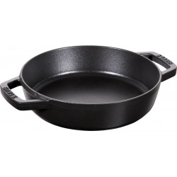 Gietijzeren Paellapan 20 cm Mat Zwart 1,3 l - Staub Gietijzeren Paellapan 20 cm Mat Zwart 1,3 l - Staub