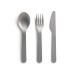 Set Couverts Inox Gris 16 cm 3 pcs  - Lékué