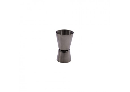 Verre Doseur Cocktail 30/50 Inox Noir Métallique - Point Virgule