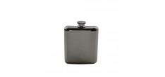 Flasque Inox 175 ml Noir Métallique