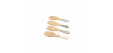 Bamboe Raclette Spatels 13 cm 4 dlg