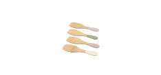 Bambou Spatules à Raclette 13 cm 4 pcs