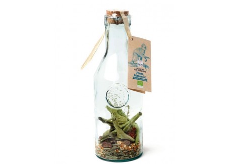 Bouteille Mélange pour Rhum Arrangé Bio Fèves de Cacao/Cannelle  - Quai Sud