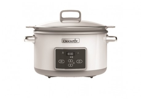 Duraceramic Mijoteur Sauté Slowcooker Blanc 5 L - CrockPot