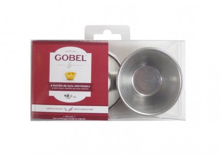 Lot De 6 Moules Aluminium Pasteis De Nata 7 Cm – Anti-adhésif, Réutilisables & Résistants