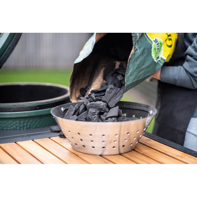 Fire Bowl RVS voor Barbecue Large - Big Green Egg