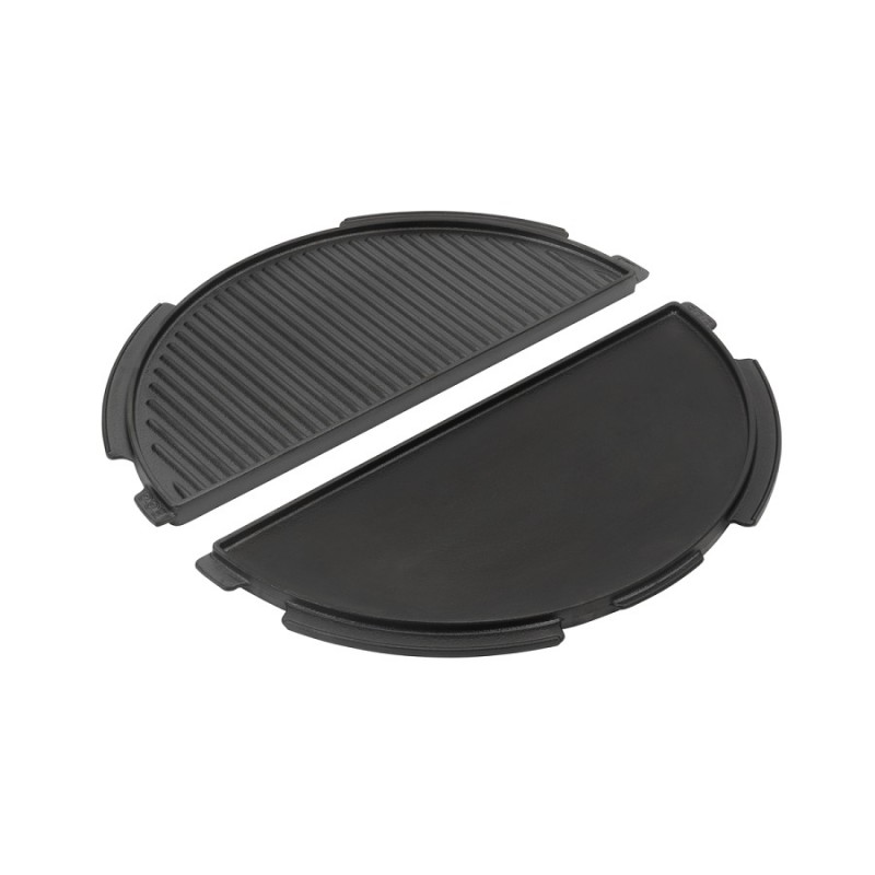 Demi Plancha Plaque de Cuisson en Fonte Large