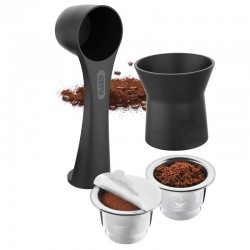 Kit Herbruikbare Capsules voor Nespresso-koffiemachine - Gefu Kit Herbruikbare Capsules voor Nespresso-koffiemachine - Gefu