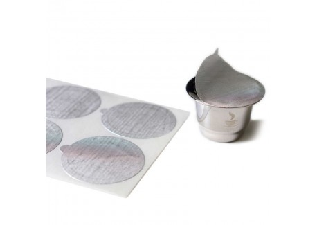 Sluiting Sticker voor Herbruikbare Capsules voor Nespresso-koffiemachine 80 dlg - Gefu