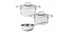 Silver 7 Kookpottenset RVS 3 dlg