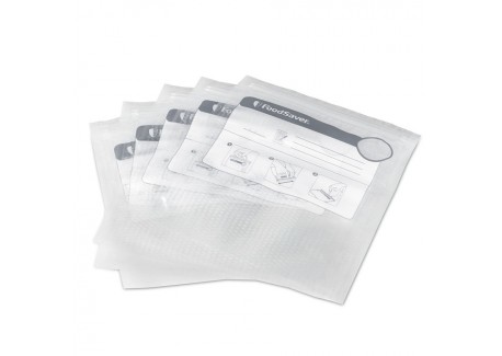 Fresh Sacs de Conservation Sous Vide Fermeture ZIP 26 pcs - FoodSaver