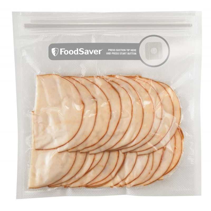 Boite 26 Sacs de 950ml avec Fermeture Zip à Glissière FoodSaver