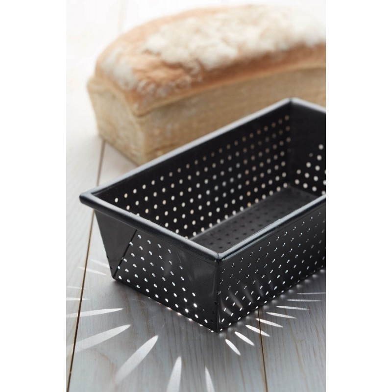 Moule à pain complet anti-adhésif, la batterie de cuisine pour boulangerie  COLIS DE 1 Designation Moule à pain complet anti-adhésif d'une longueur de  14 cm x 8 cm et de 8 cm