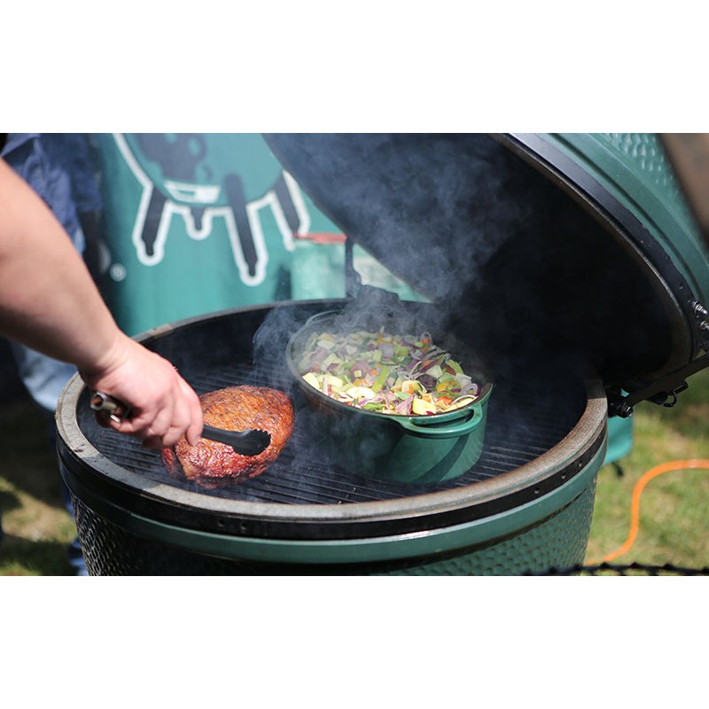 Schelden gouden soort Big Green Egg - Kool Barbecue XLarge 61 cm - Les Secrets du Chef