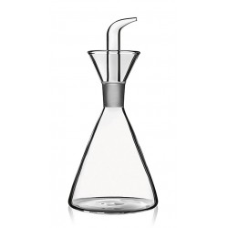 Glazen Oliefles met Pourer 250 ml - Luigi Bormioli Glazen Oliefles met Pourer 250 ml - Luigi Bormioli