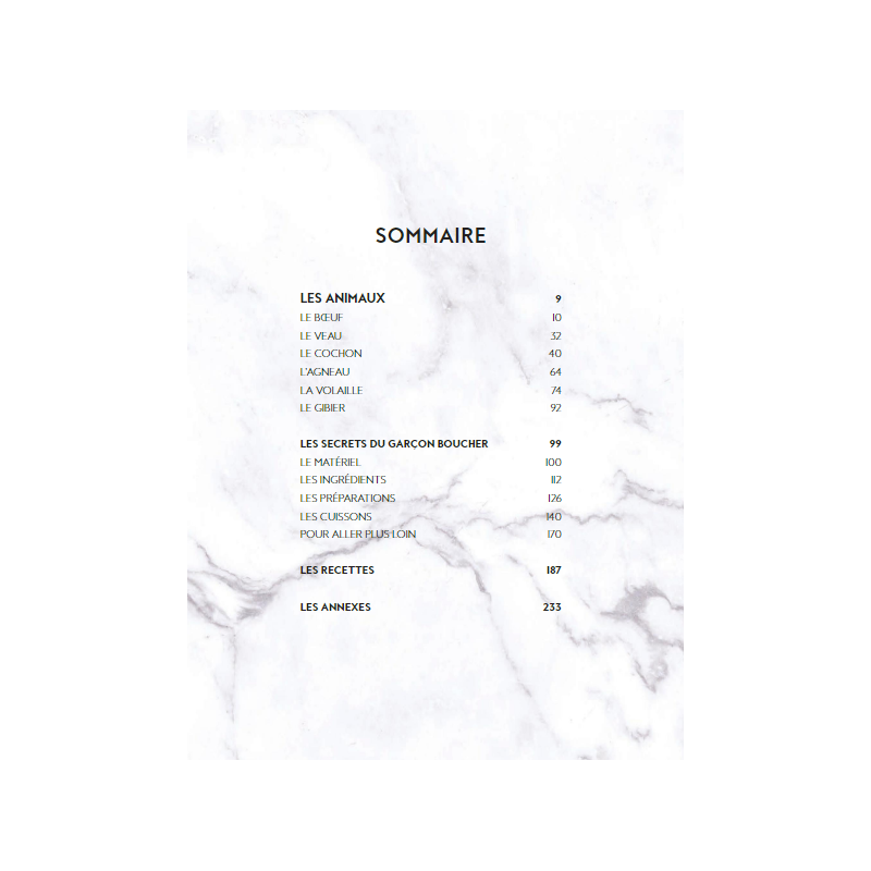 Le Manuel du Garçon Boucher  - Marabout