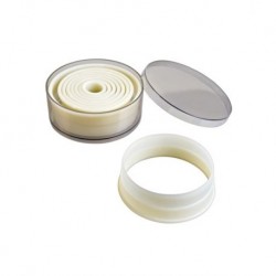 Rond Uitsteeker Set 9 dlg - Patisdécor Rond Uitsteeker Set 9 dlg - Patisdécor