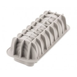 3D Siliconen Bakvorm Lana Kerstlog - Silikomart 3D Siliconen Bakvorm Lana Kerstlog - Silikomart