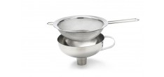 Entonnoir pour Siphon de Cuisine avec Tamis 16 cm