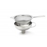 Entonnoir pour Siphon de Cuisine avec Tamis Inox 16 cm