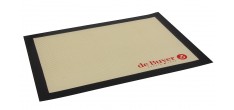 ﻿﻿Tapis de cuisson antiadhésif, silicone, fibre de verre siliconée,  Feuilles de cuisson, 40x30cm - De Buyer