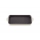 Grill en Fonte Rectangulaire 32 cm Meringue  - Le Creuset