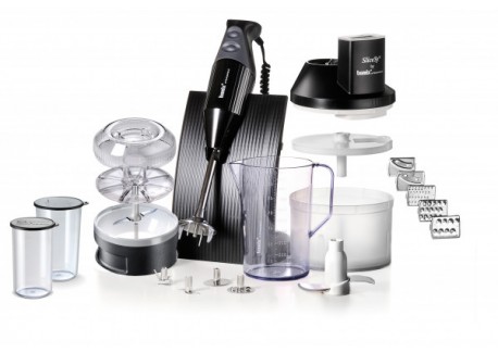 Bamix - Staafmixer M250 Swiss Line Zwart 250W Super Box - Les